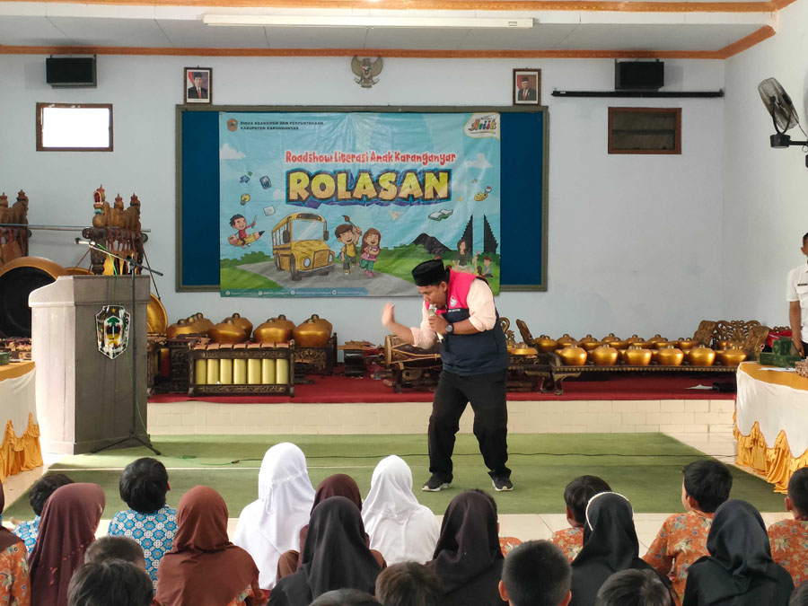 ROLASAN #8 “Roadshow Literasi Anak Karanganyar” Jumantono