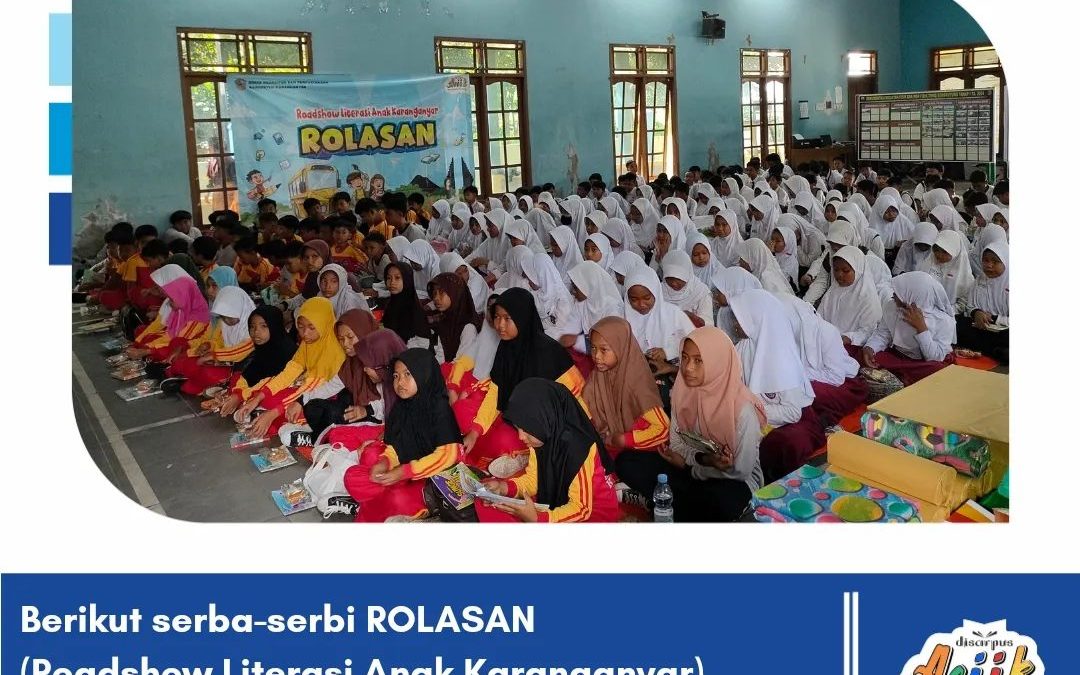 ROLASAN #9 Roadshow Literasi Anak Karanganyar di Kantor Kepala Desa Kalijirak