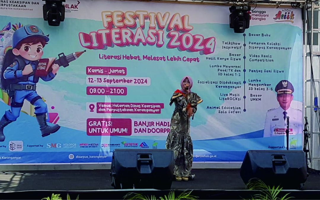 Acara Pembukaan Festival Literasi Kabupaten Karanganyar 2024: Tingkatkan Minat Baca, Melesat Lebih Cepat