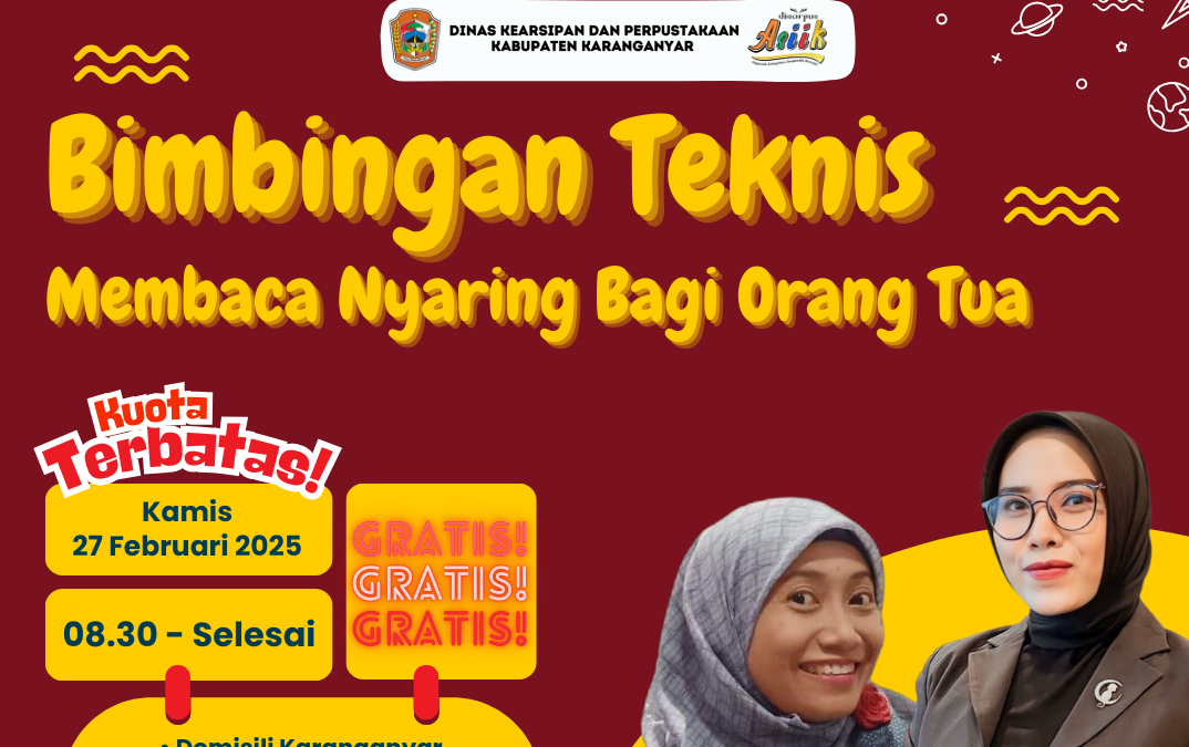 BIMBINGAN TEKNIS MEMBACA NYARING